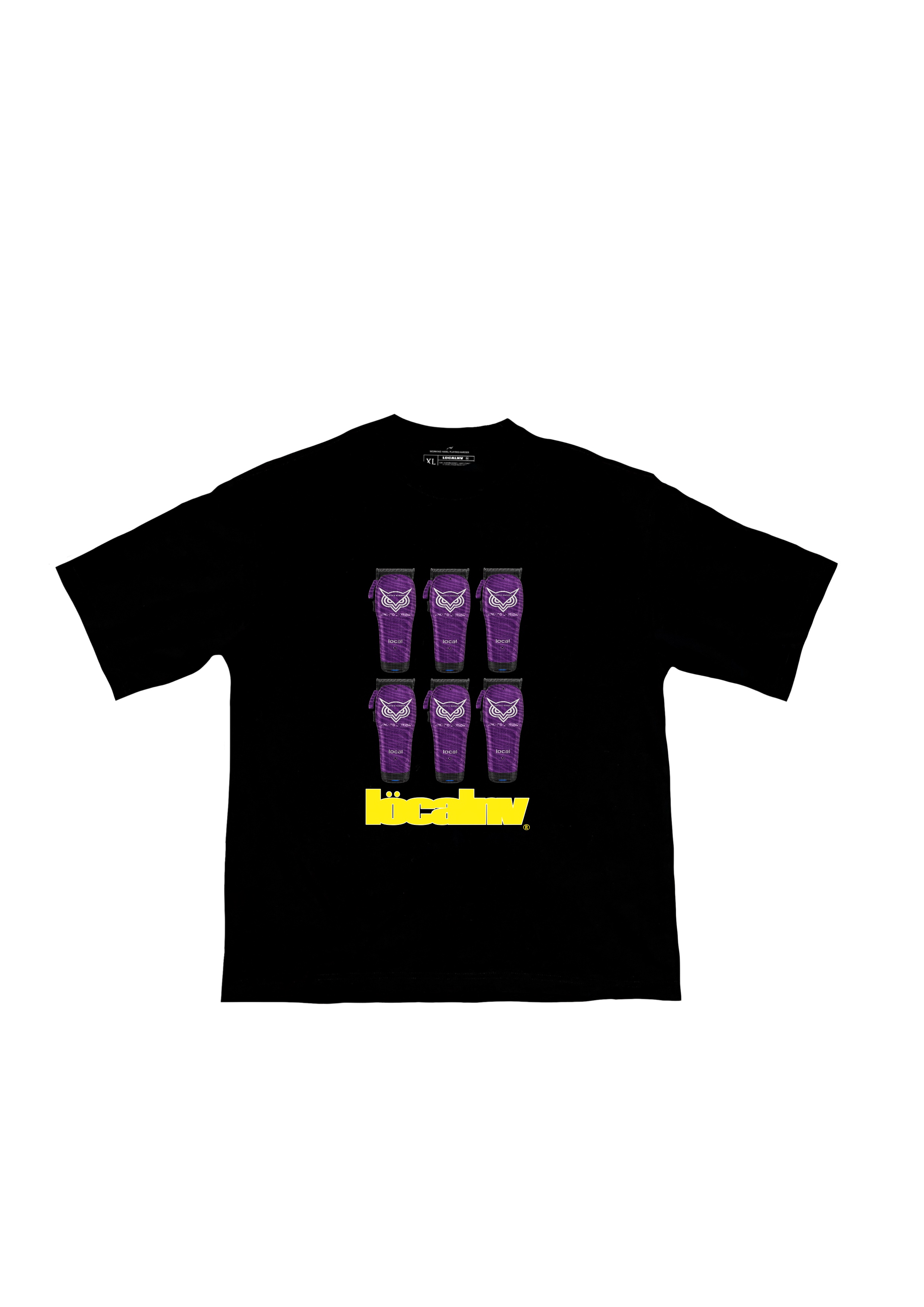 011DROP CAMISETA NEGRA
